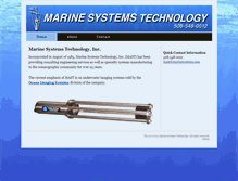 Tablet Screenshot of marinesystems.com